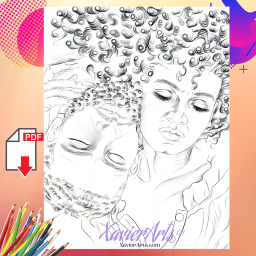 Black Girls Coloring Pages For Adults: Cute Black Girls Hairstyles African  American Coloring Books For Adults Stress Relief And Relaxation :  Publishing, Lydia: : Books